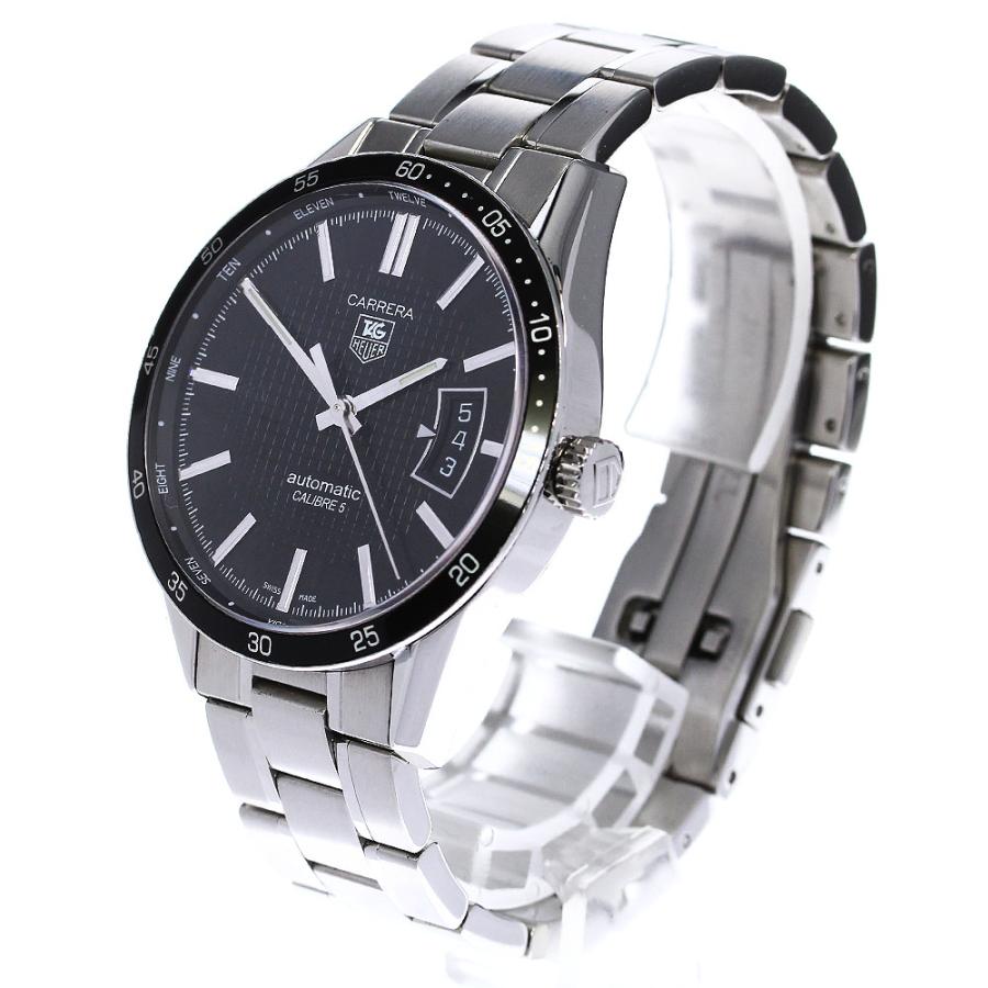 タグホイヤー TAG HEUER WV211M-0 カレラ キャリバー5 デイト 自動巻き メンズ 美品 _751499 TAG HEUER（タグ・ホイヤー） TAG HEUER WV211M カレラ キャリバー5