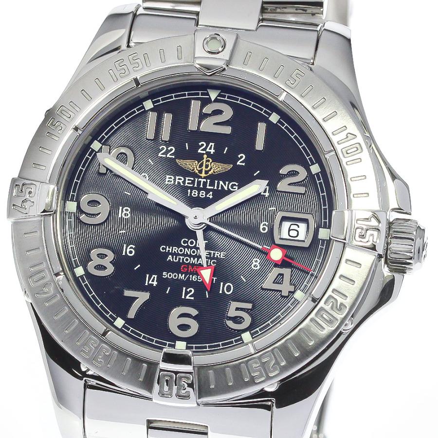 ブライトリング BREITLING A32350 コルト GMT 自動巻き メンズ