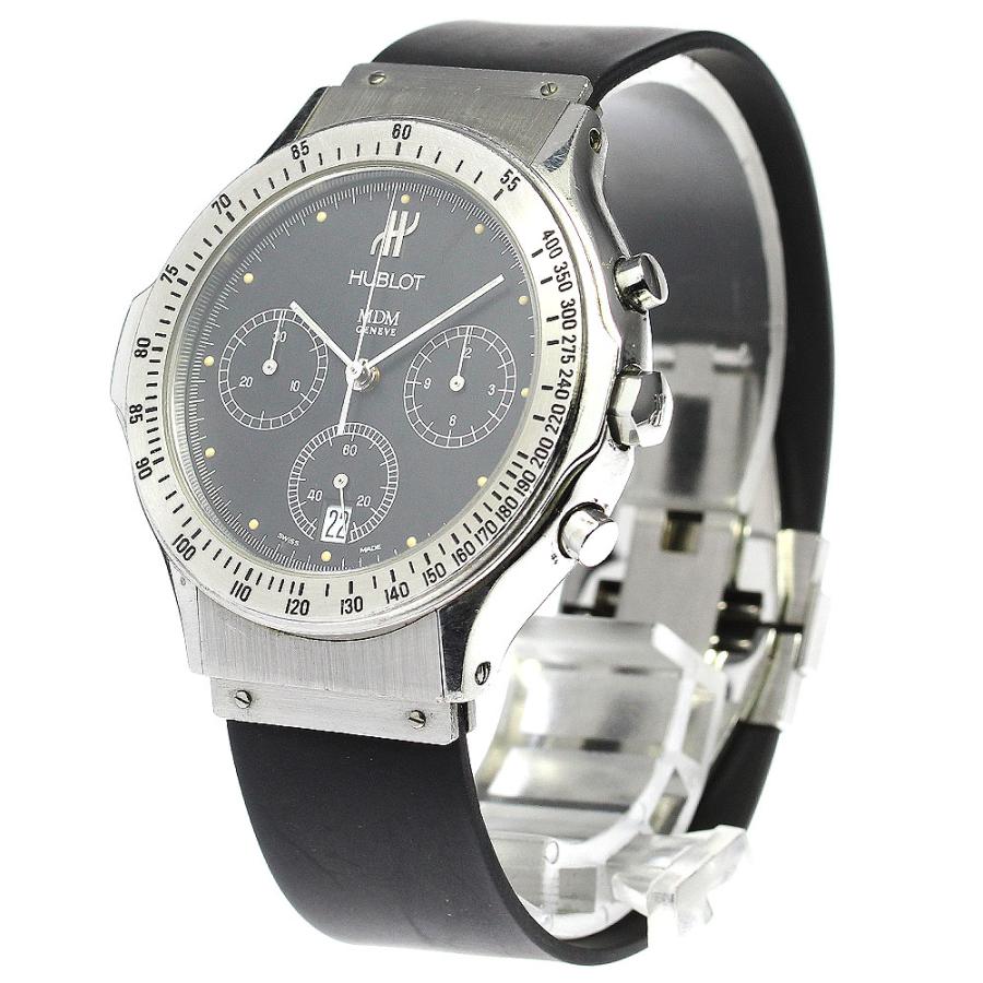 HUBLOT ウブロ 1621.1 MDM クロノグラフ クォーツ メンズ HUBLOT ウブロ 1621.1 MDM クロノグラフ クォーツ メンズ