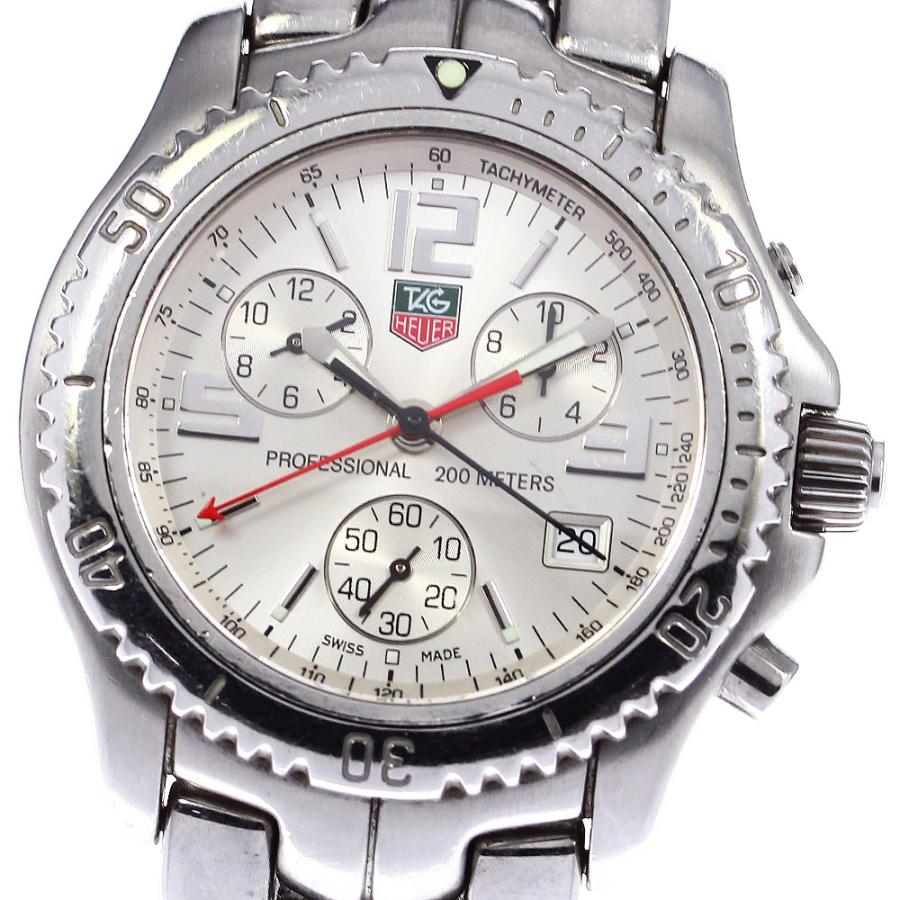 TAG HEUER 訳あり タグホイヤー CT1112 リンク クロノグラフ TAG HEUER 訳あり タグホイヤー CT1112 リンク クロノグラフ