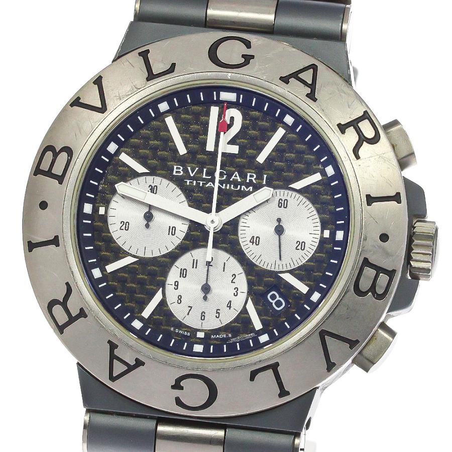 BVLGARI（ブルガリ） BVLGARI TI44TACH ディアゴノ チタニウム クロノ