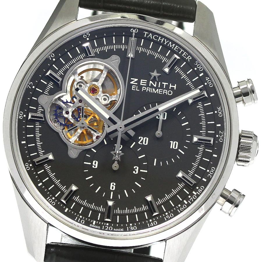 ゼニス ZENITH 03.20423.4061 クロノマスター エル・プリメロ TOMIYAリミテッドエディション 自動巻き メンズ 美品 _774102 ZENITH（ゼニス） ZENITH 03.20423.4061 クロノマスター エル