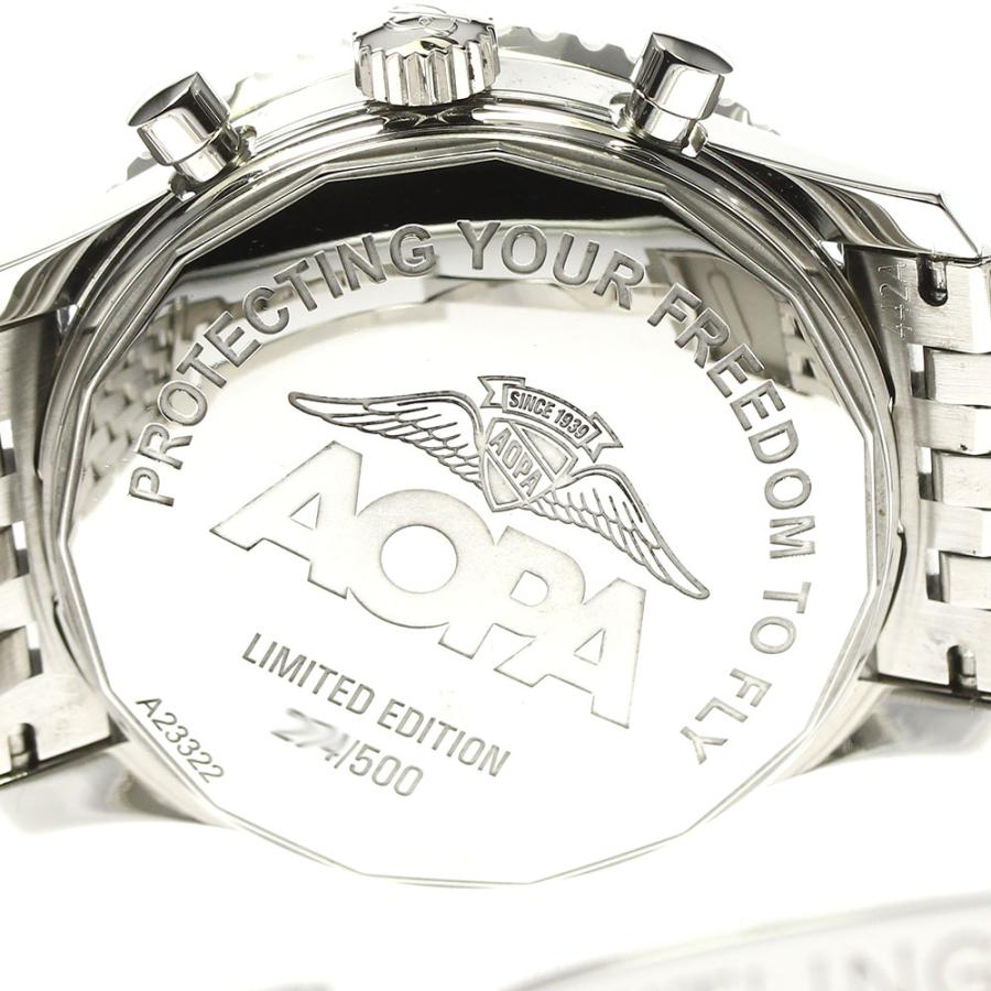 ブライトリング（BREITLING） BREITLING A23322 ナビタイマー AOPA 500 