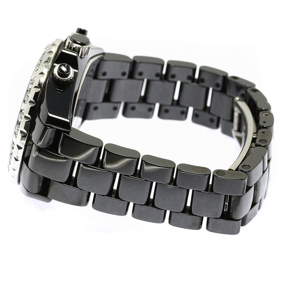 シャネル CHANEL H1178 J12 ダイヤベゼル ブラックセラミック 自動巻き メンズ _774518 CHANEL（シャネル） CHANEL H1178 J12 ダイヤベゼル ブラック