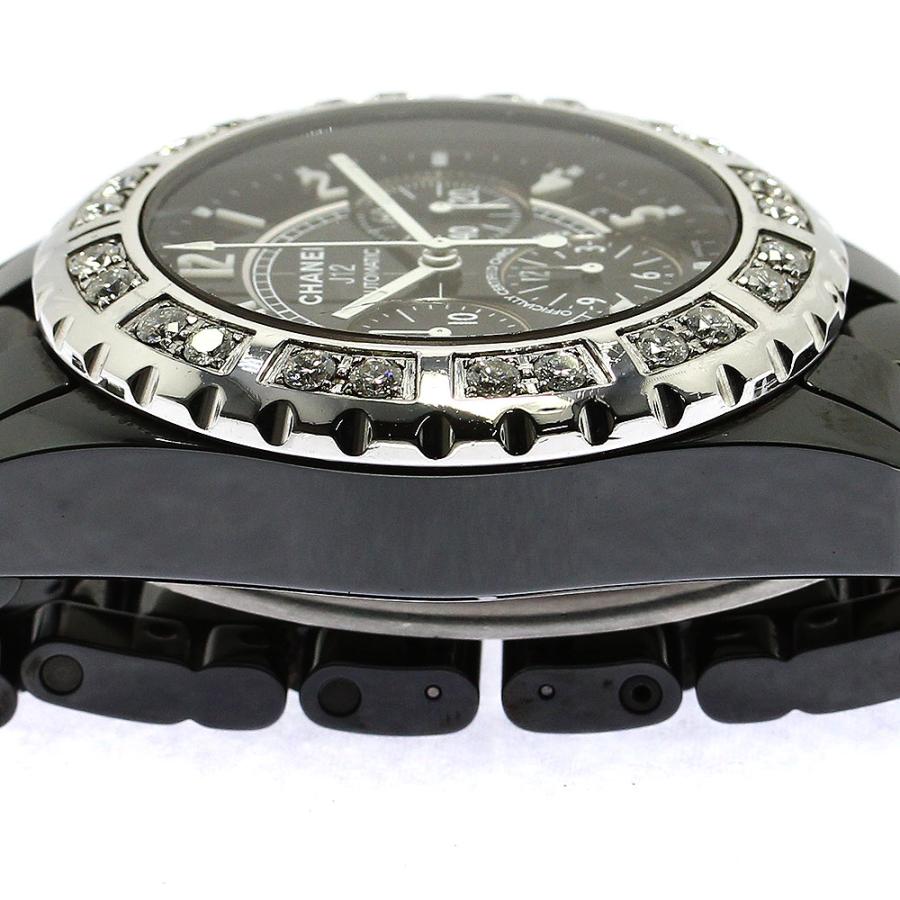 CHANEL（シャネル） CHANEL H1178 J12 ダイヤベゼル ブラック