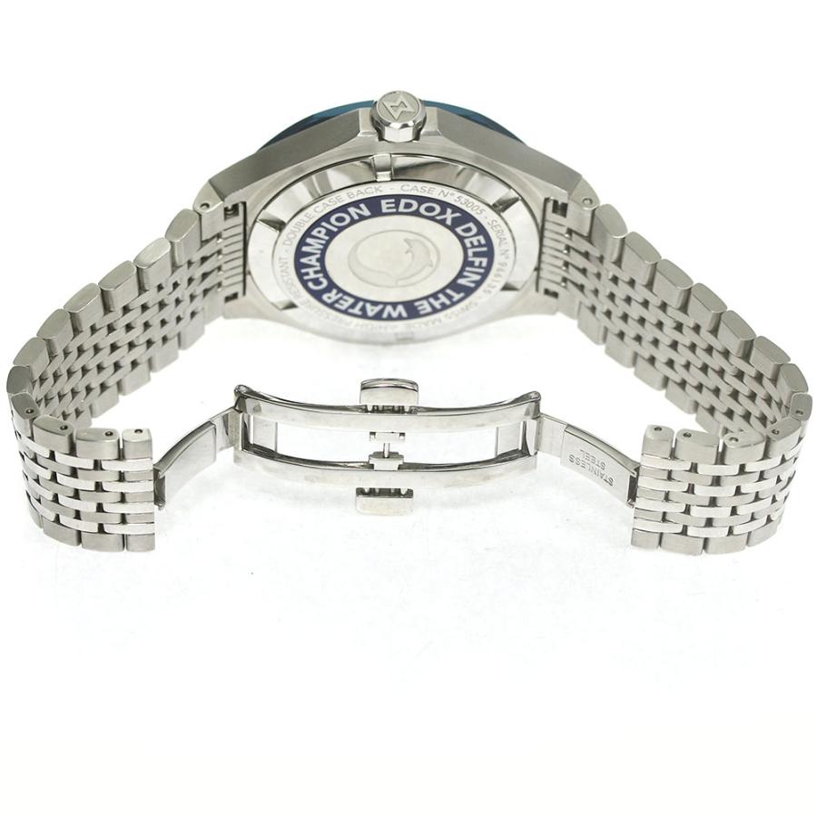 エドックス EDOX 53005 デルフィン デイト クォーツ メンズ 良品 保証書付き_774764 : 774764 : CLOSER ...