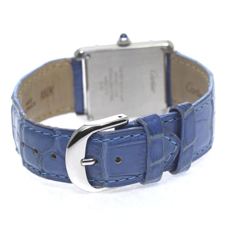 CARTIER W5200005 タンクソロ SM クォーツ 【Ａ】 レディース _775371