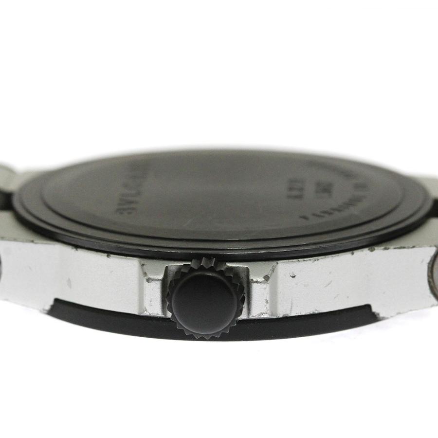 BVLGARI ブルガリ AL32TA アルミニウム デイト クォーツ