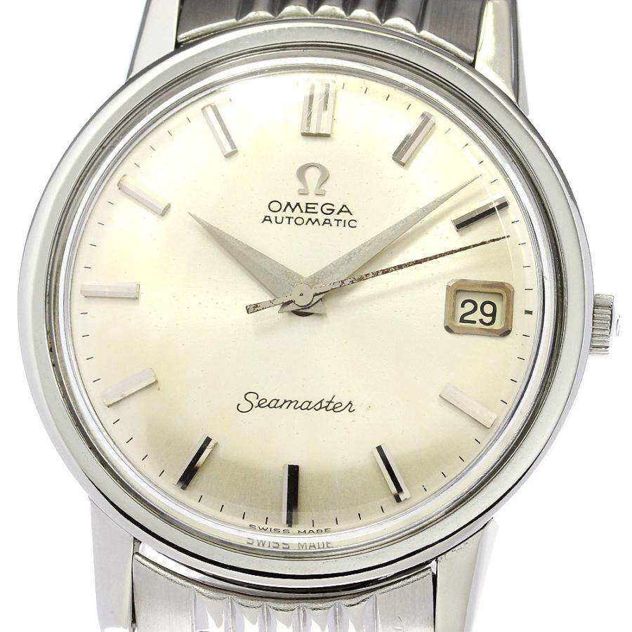 オメガ OMEGA 166.003 シーマスター cal.562 ライスブレスレット 自動巻き メンズ _775518【ev20】 OMEGA（オメガ） OMEGA 166.003 シーマスター cal.562 ライス