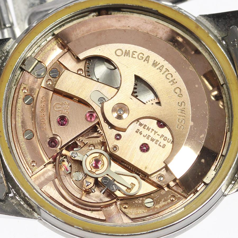 OMEGA（オメガ） OMEGA 166.001 シーマスター cal.562 ライスブレスレット 自動巻き メンズ _775561 ...