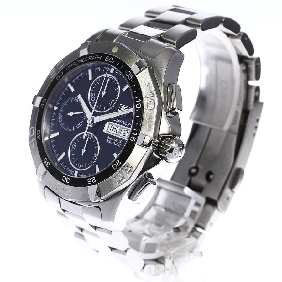 TAG HEUER CAF2010 アクアレーサークロノグラフデイデイト 自動巻 タグ・ホイヤー ニューアクアレーサー クロノグラフ デイデイト