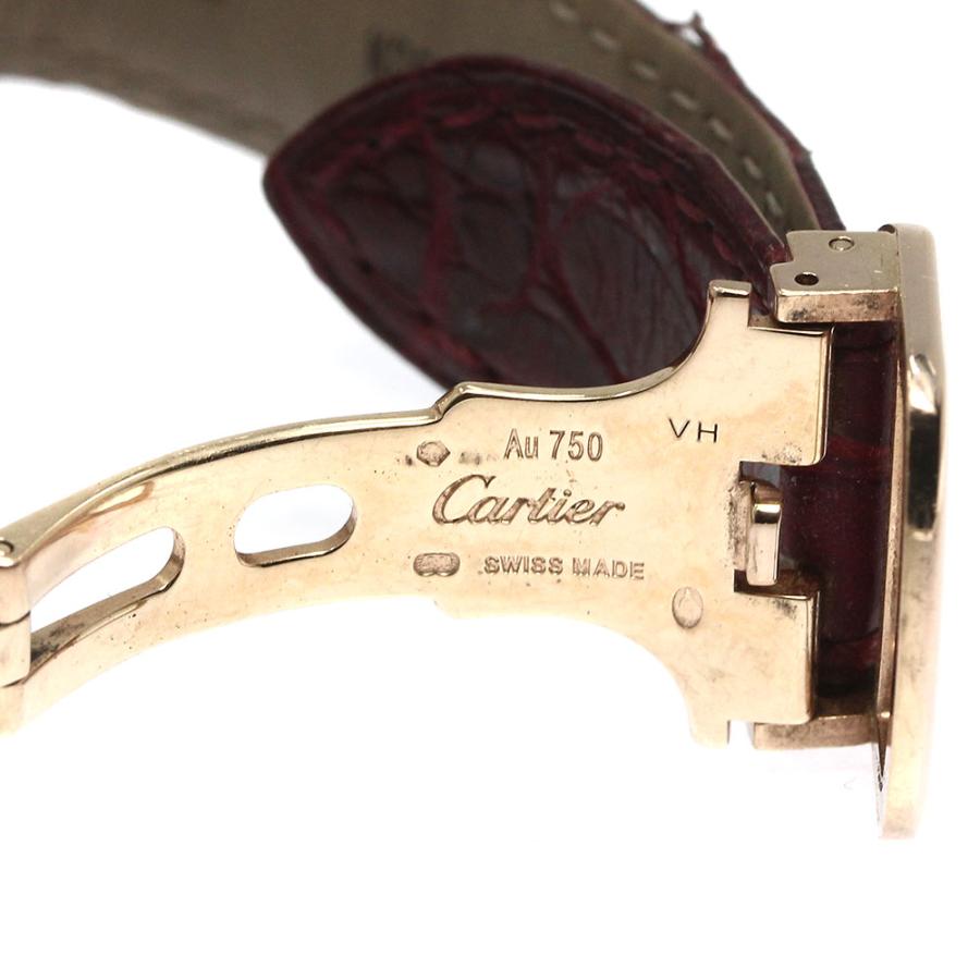カルティエ CARTIER WJCL0013 クレドゥカルティエ K18PG ダイヤベゼル 自動巻き レディース _775809 Cartier（カルティエ） CARTIER WJCL0013 クレドゥカルティエ K18PG