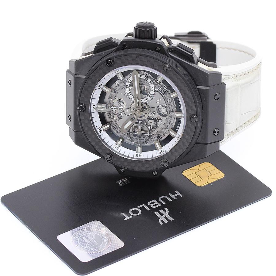 訳あり ウブロ HUBLOT 701.CQ.0112.HR キングパワー ウニコ デイト クロノグラフ 自動巻き メンズ 保証書付き_775959 HUBLOT（ウブロ） 訳あり HUBLOT 701.CQ.0112.HR キングパワー ウニコ