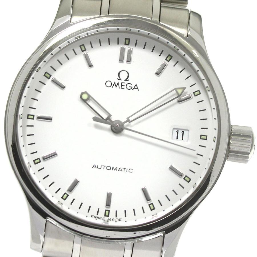OMEGA 5203.20 クラシック デイト 自動巻き 白 メンズ 可動品 楽天市場】オメガ OMEGA クラシック デイト オートマティック