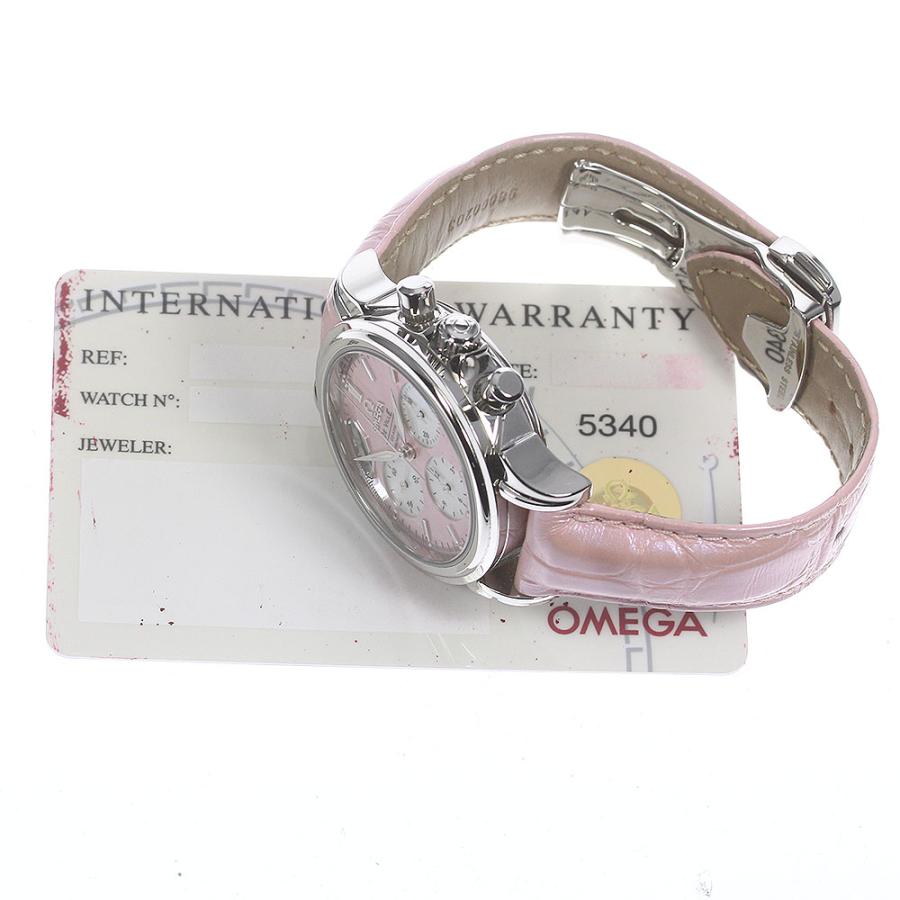 オメガ OMEGA 4878.74.34 デビル コーアクシャル クロノグラフ 自動  