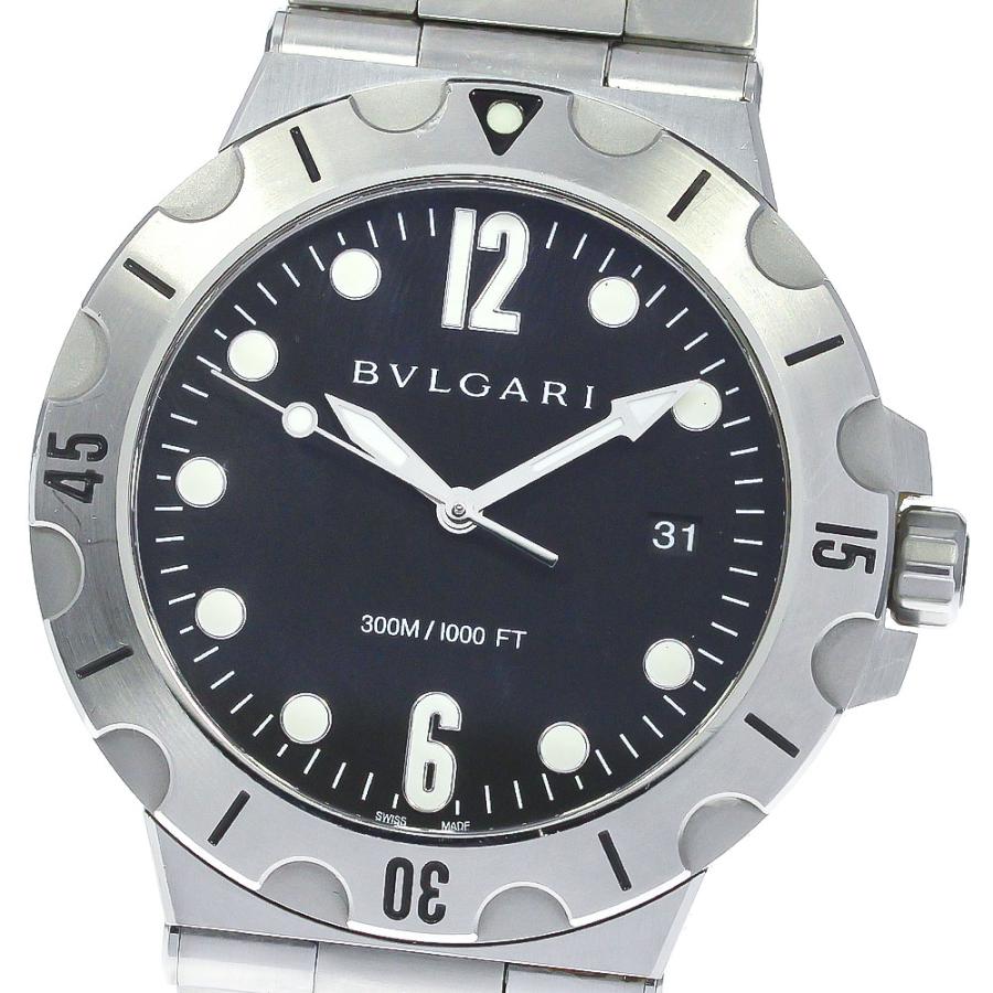【メール便無料】 BVLGARI 訳あり ブルガリ DP41SSD ディアゴノ デイト 自動巻き ディアゴノ