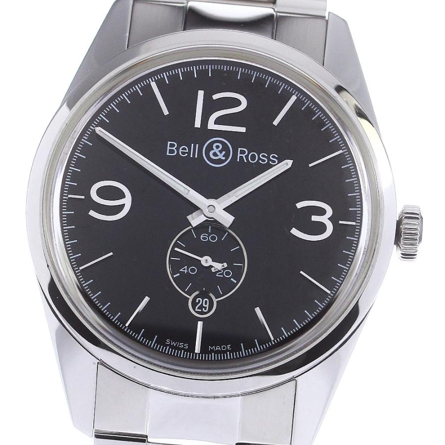 ベル＆ロス Bell＆Ross BR123-95-SP オフィサー スモールセコンド 自動巻き メンズ 保証書付き_963010 ベル&ロス Bell＆Ross BR123-95-SP オフィサー スモールセコンド 自動