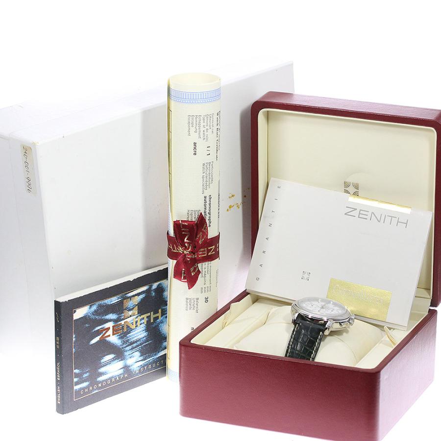 ZENITH（ゼニス） ZENITH 14/01.0240.400 エルプリメロ クロノマスター 自動巻き メンズ 箱・保証書付き ...