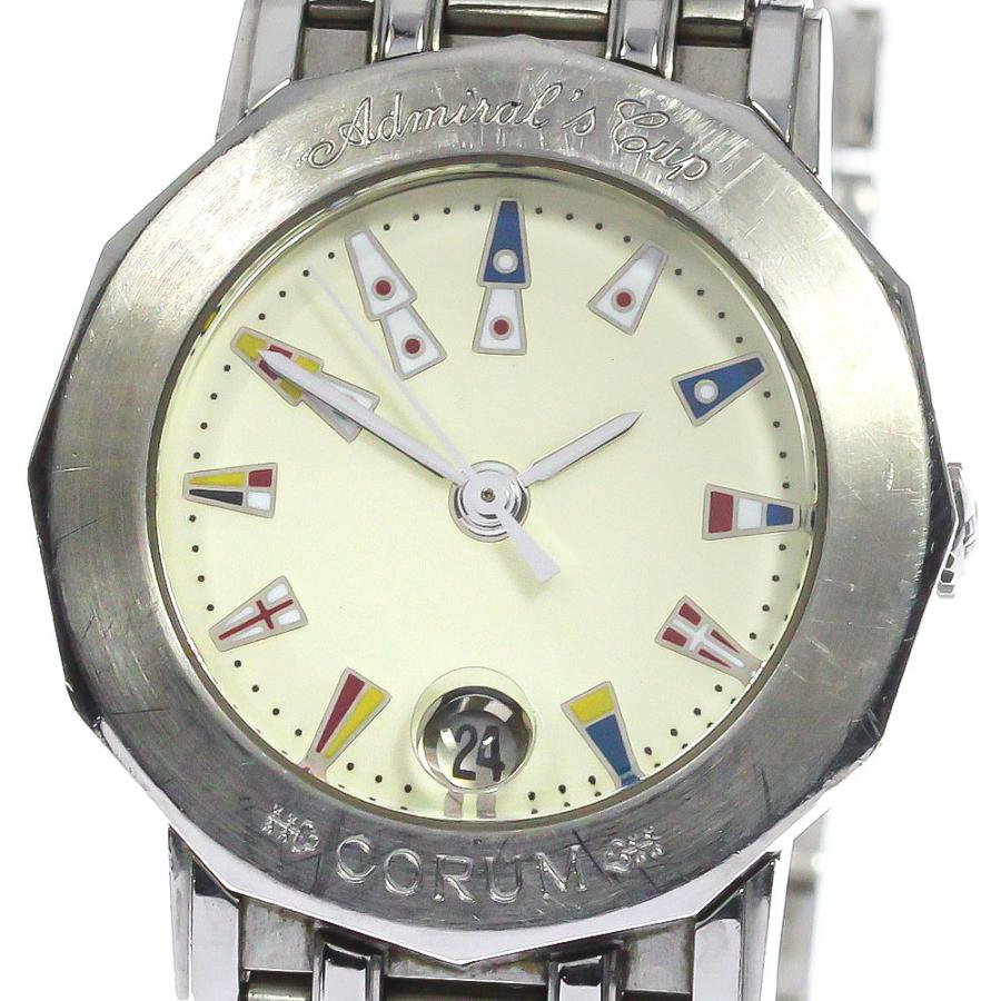 コルム CORUM 39.130.20.V585 アドミラルズカップ デイト クォーツ レディース _892960