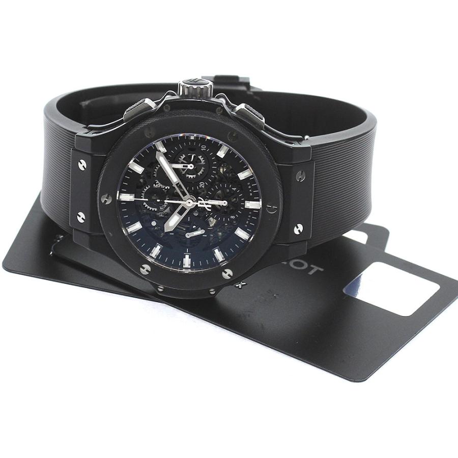 ウブロ HUBLOT ビッグバン アエロバン ブラックマジック 311.CI.1170.RX ブラック チタン/セラミック 自動巻き レディース 腕時計 HUBLOT - ウブロ HUBLOT ビッグバン アエロバン ブラックマジック 311