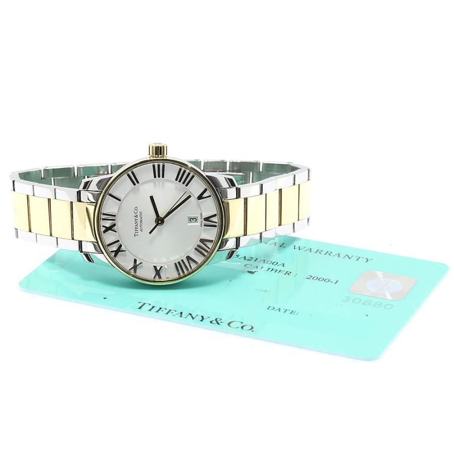 ティファニー TIFFANY&Co. Z1830.68.15A21A00A アトラス ドーム デイト 自動巻き レディース 保証書付き_776951の画像