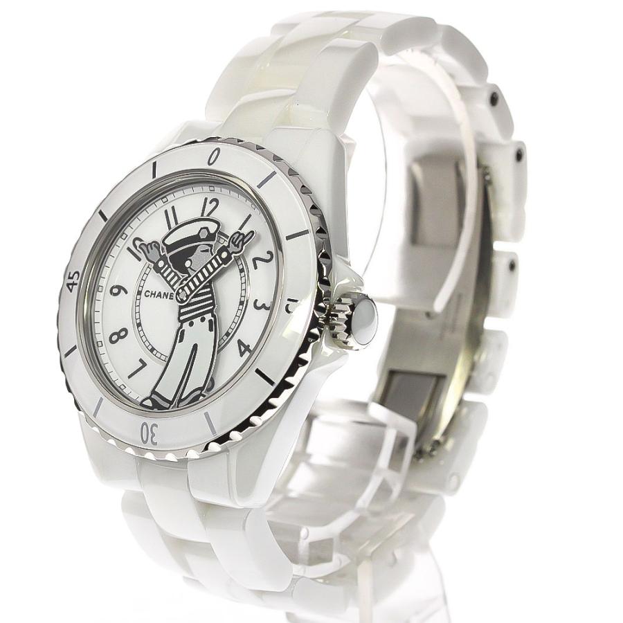 CHANEL シャネル H7481 マドモアゼル J12 ラ・パウザ 自動巻き メンズ  