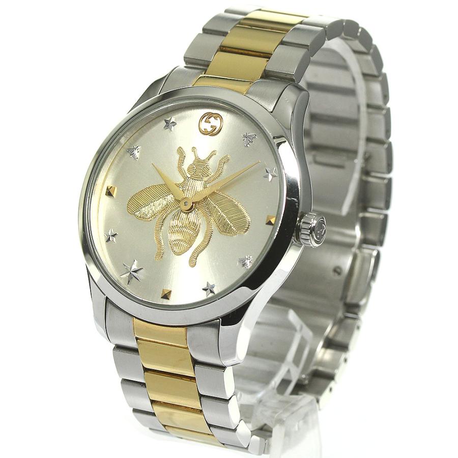 GUCCI（グッチ） GUCCI 126.4/YA1264131 Gタイムレス bee クォーツ