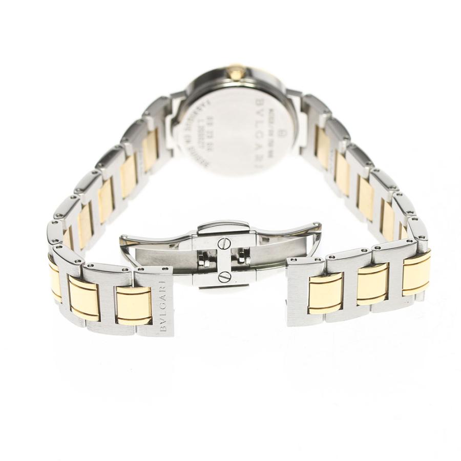 ブルガリ BVLGARI BB23SG ブルガリブルガリ 12Pダイヤ K18PG/SS シェル文字盤 クォーツ レディース _777357【ev20】 BVLGARI（ブルガリ） BVLGARI BB23SG ブルガリブルガリ 12Pダイヤ