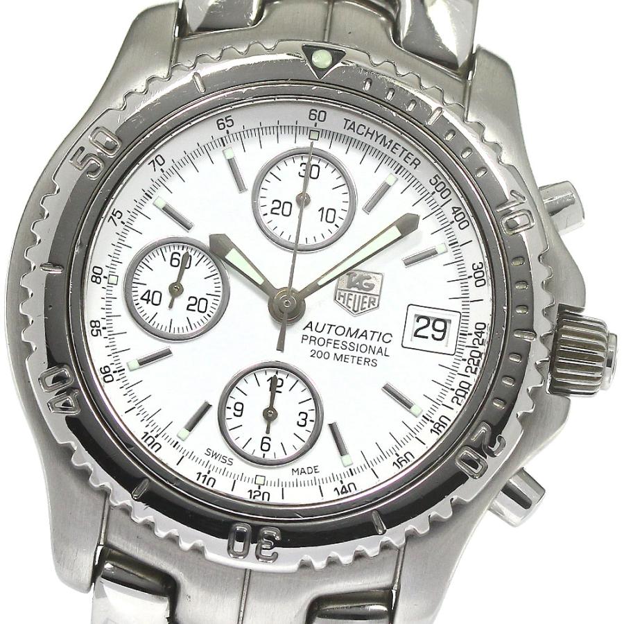 Pan【美品】タグ・ホイヤー　CT2112 TAG HEUER（タグ・ホイヤー） TAG HEUER CT2112 リンク クロノグラフ
