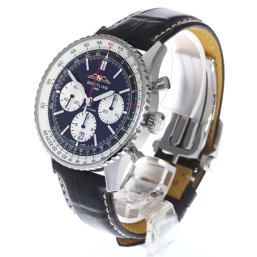 純正ブライトリング ナビタイマー ラバーベルト Dバックル BREITLING