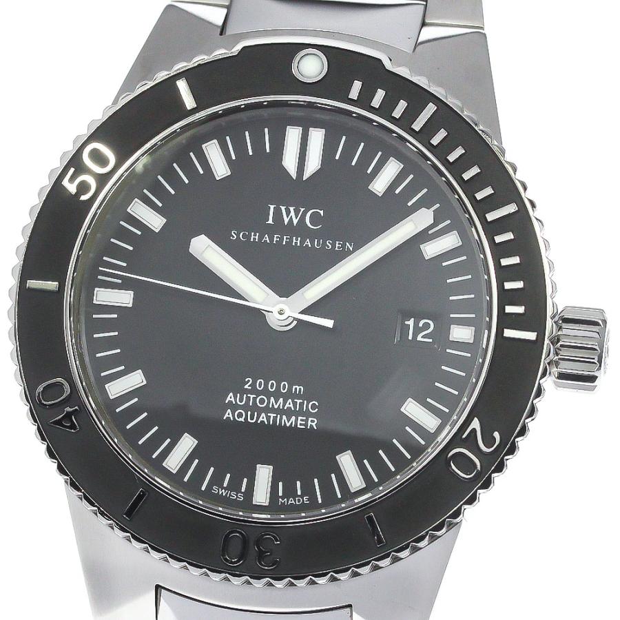 IWC IWC SCHAFFHAUSEN IW353602 GST アクアタイマー デイト 自動巻き  