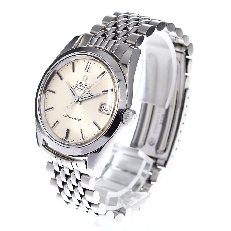 オメガ OMEGA 166.010 168.024 シーマスター Cal.564 ライスブレスレット 自動巻き メンズ _777950 : ...