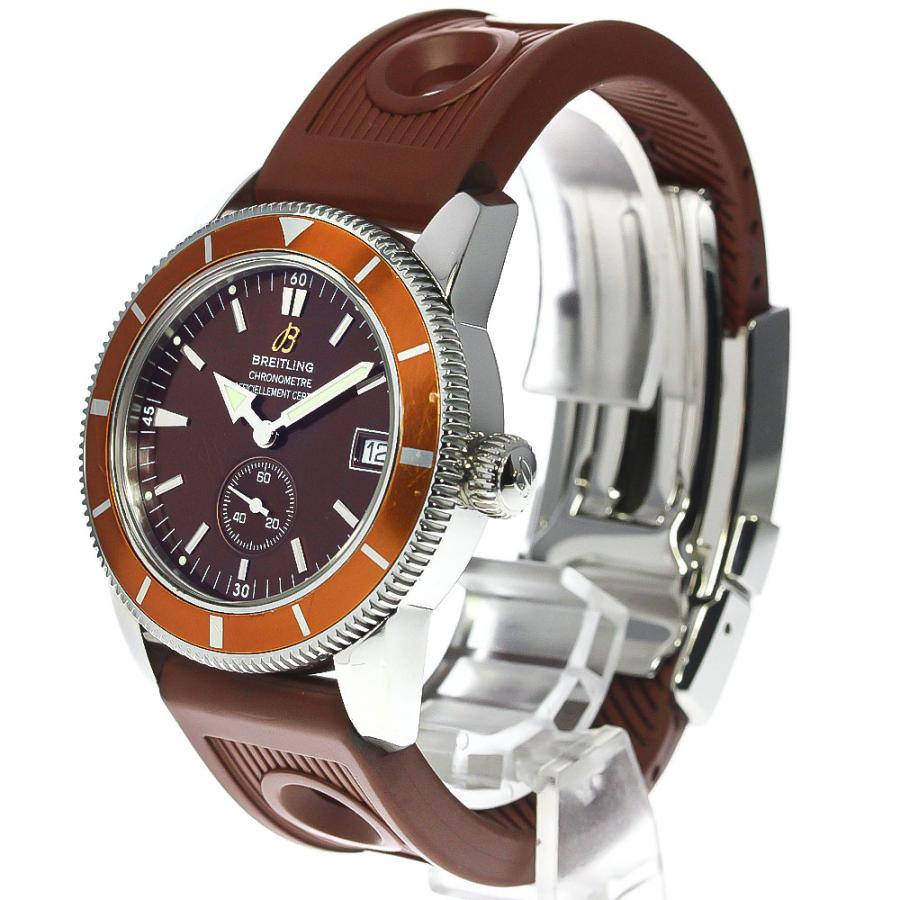 ブライトリング スーパーオーシャン ヘリテージ A37320 SS AT ブラウン文字盤 ブライトリング（BREITLING） BREITLING A37320 スーパーオーシャン