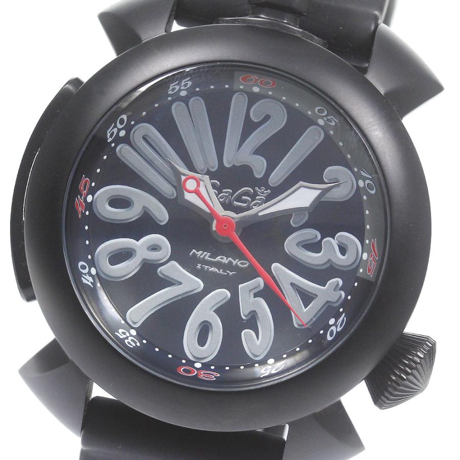 GaGa MILANO ガガミラノ 5042 ダイビング48MM 自動巻き メンズ 良品 