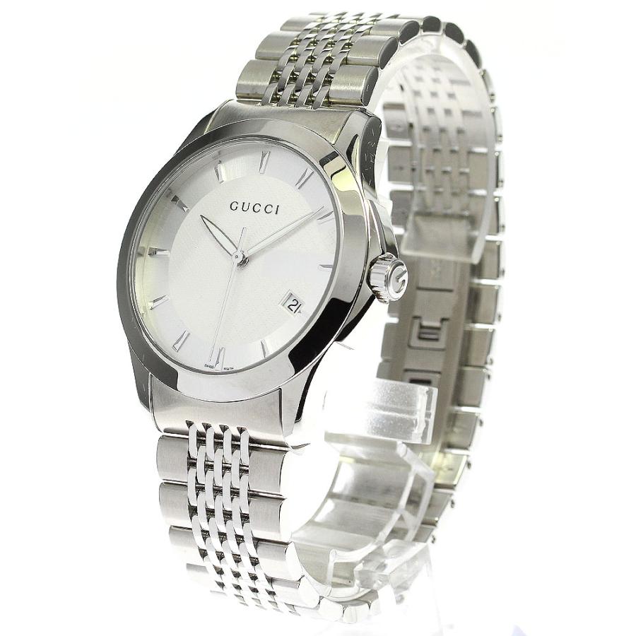 GUCCI（グッチ） GUCCI 126.4/YA126401 Gタイムレス クォーツ メンズ