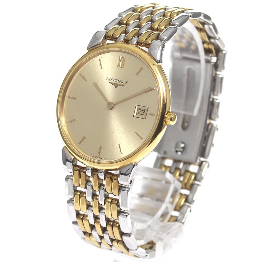 LONGINES クォーツ 腕時計　L5.632.3 LONGINES（ロンジン） LONGINES L5.632.3 デイト クォーツ メンズ