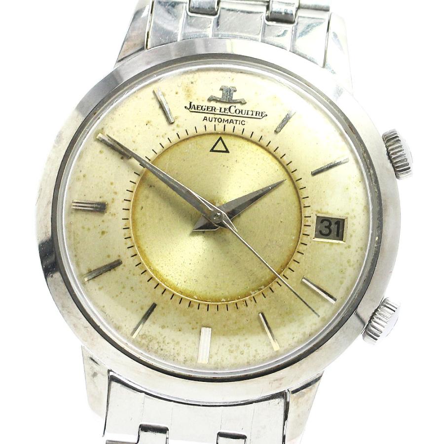 LECOULTRE】ルクルト メモボックス ヴィンテージ cal.814 ステンレス  