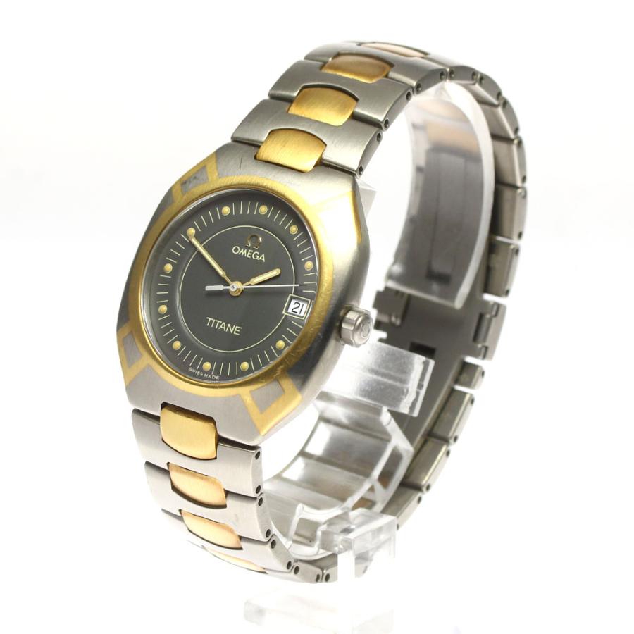 ◆◆OMEGA◆オメガシーマスター/ポラリス/象嵌/SS/YG◆◆ 17236) Omega Seamaster Professional SS/SS Co-Axial Black