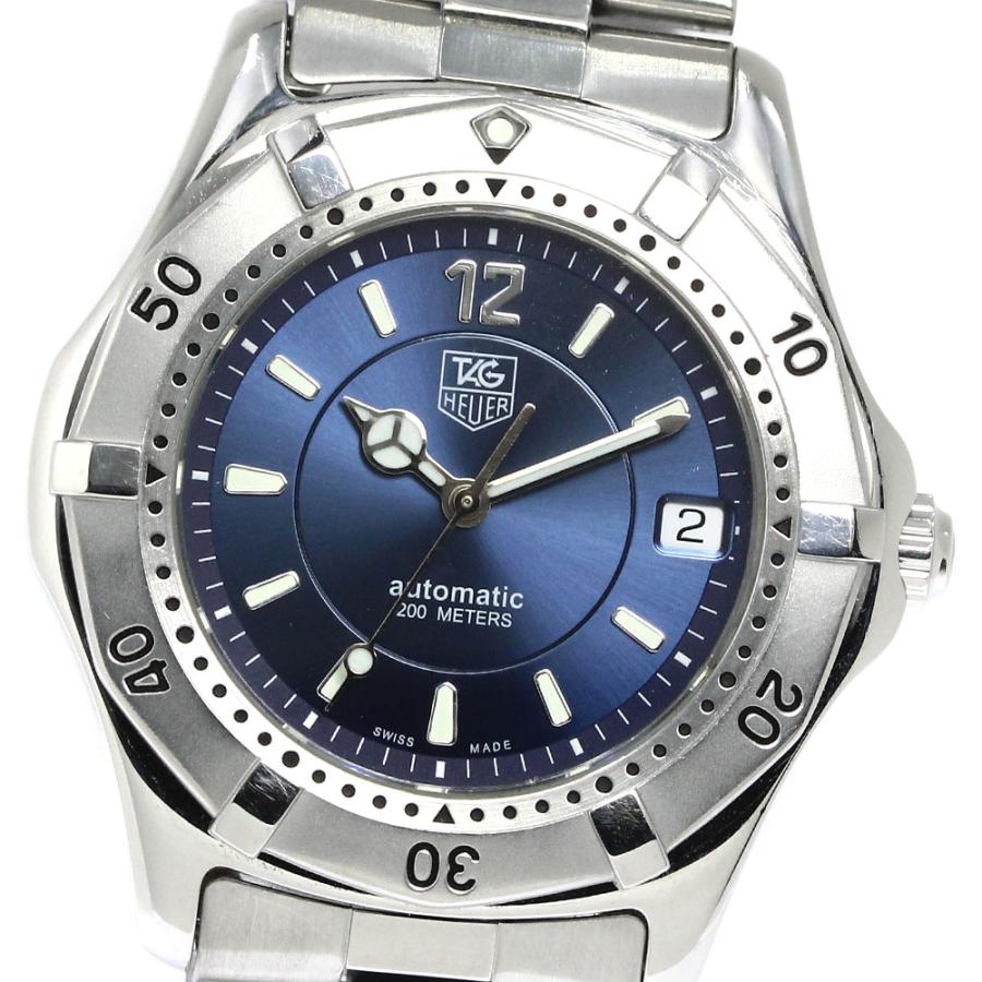 【稼働】腕時計　タグホイヤー　WK-2117 TAG HEUER（タグ・ホイヤー） 訳あり TAG HEUER WK2117-1 2000シリーズ