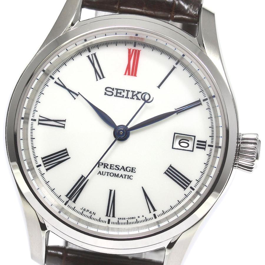 セイコー SEIKO SARX061/6R35-00B0 プレサージュ デイト 有田焼  