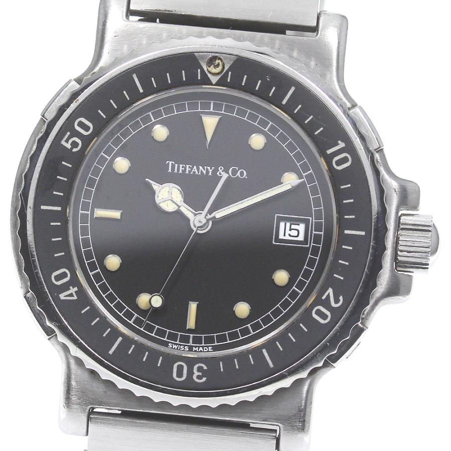TIFFANY&Co. ティファニー M0711 ダイバー デイト クォーツ