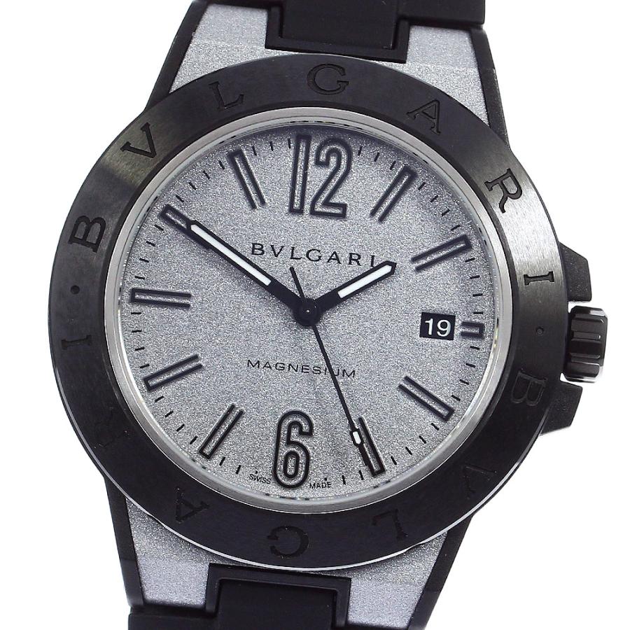 ブルガリ BVLGARI DG41SMC ディアゴノ マグネシウム デイト 自動巻き メンズ 極美品 箱・保証書付き_967556 BVLGARI（ブルガリ） BVLGARI DG41SMC ディアゴノ マグネシウム 自動