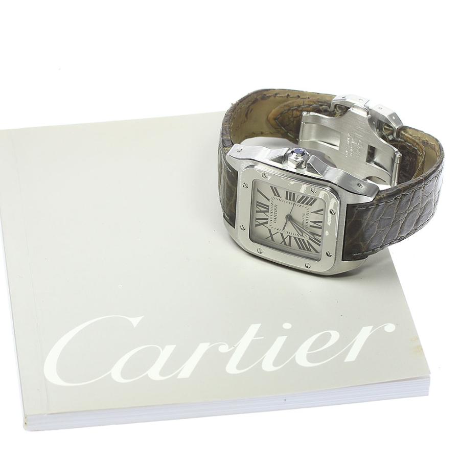 Cartier（カルティエ） CARTIER W20073X8 サントス100 LM 自動巻き