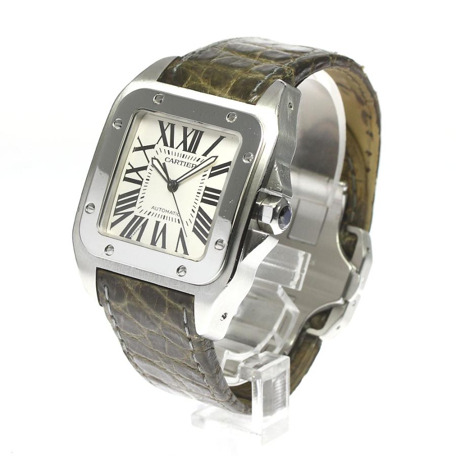 Cartier（カルティエ） CARTIER W20073X8 サントス100 LM 自動巻き