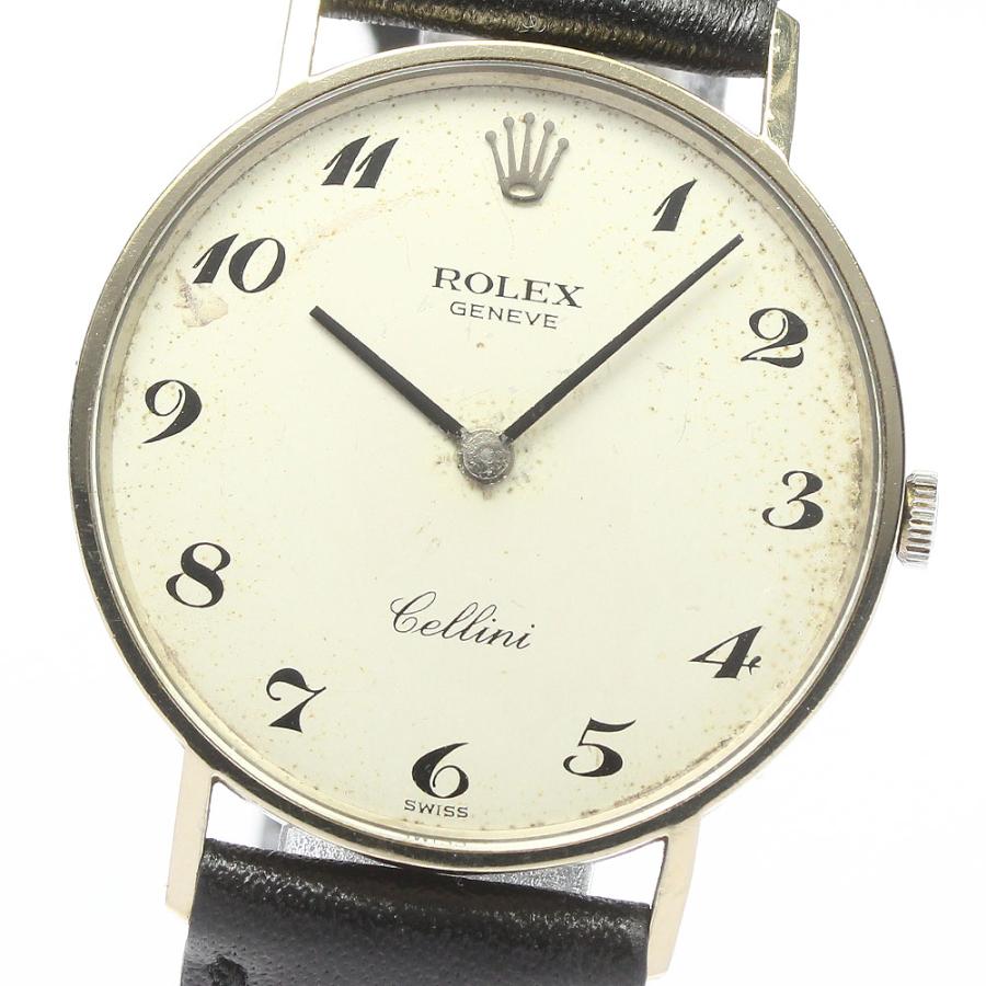 ROLEX（ロレックス） チェリーニ K18WG Cal.1600 手巻き メンズ