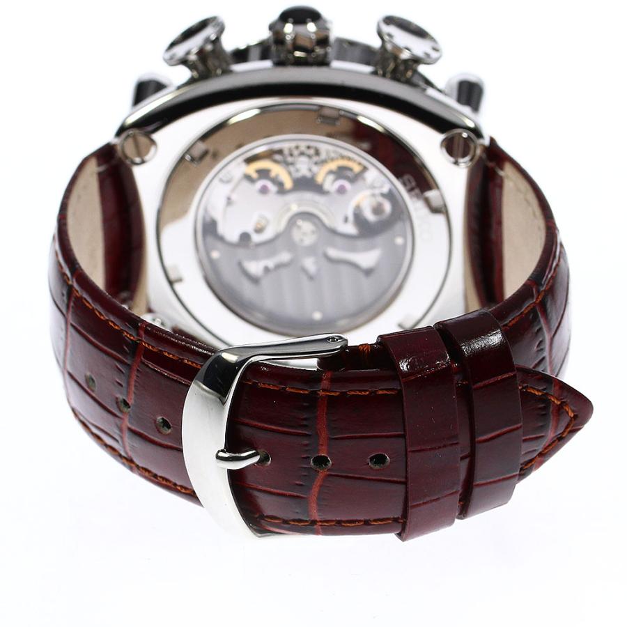 セイコー SEIKO SBLA027/5R86-0AA0 ガランテ GMT クロノグラフ スプリングドライブ メンズ 良品 _780599【ev15】 SEIKO（セイコー） SEIKO SBLA027/5R86-0AA0 ガランテ GMT クロノ