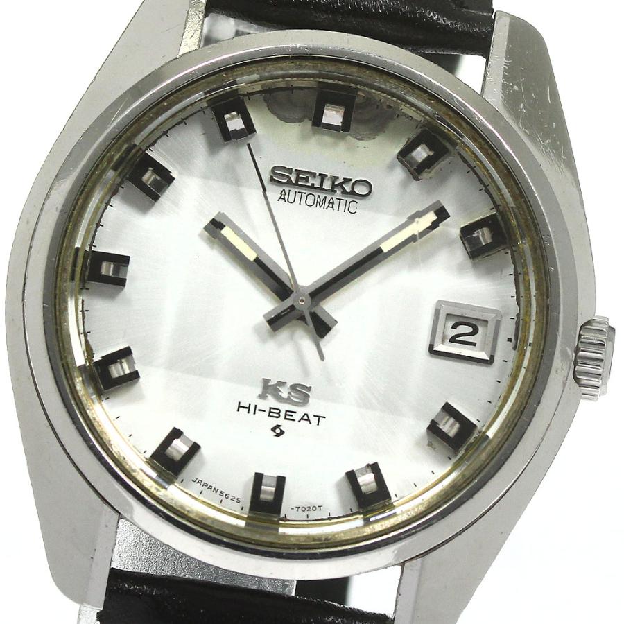 SEIKO セイコー 5625-7000 キングセイコー ハイビート デイト 自動巻き メンズ _780684 : CLOSER Yahoo ...