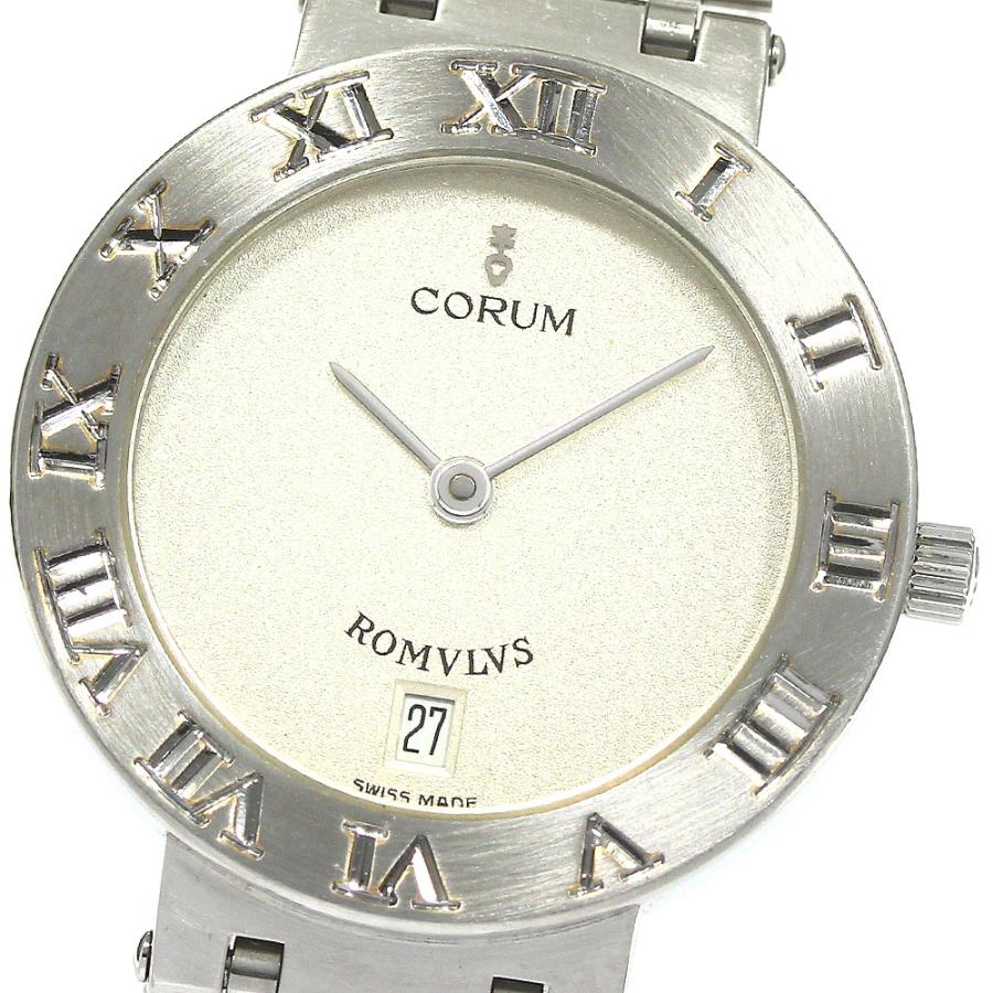 CORUM コルム 49.203.26 V248 ロムルス デイト クォーツ レディース 