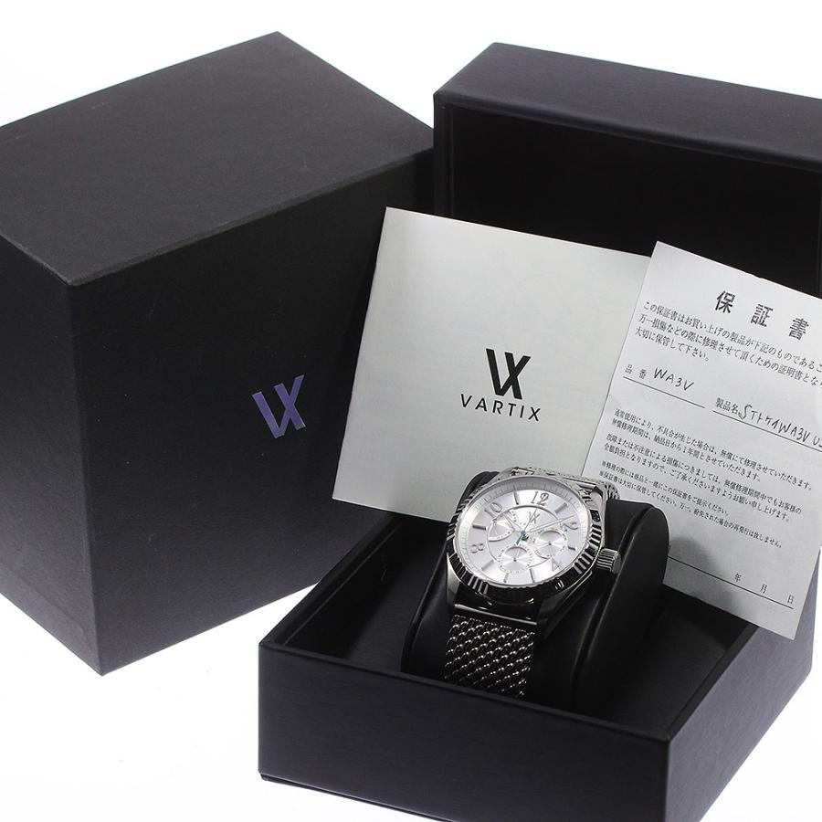 状態良好品 VARTIX WA3V ALIVE デイデイト 自動巻 メンズ腕時計 ヴァティックス VARTIX WA3V ALIVE パワーリザーブ デイデイト