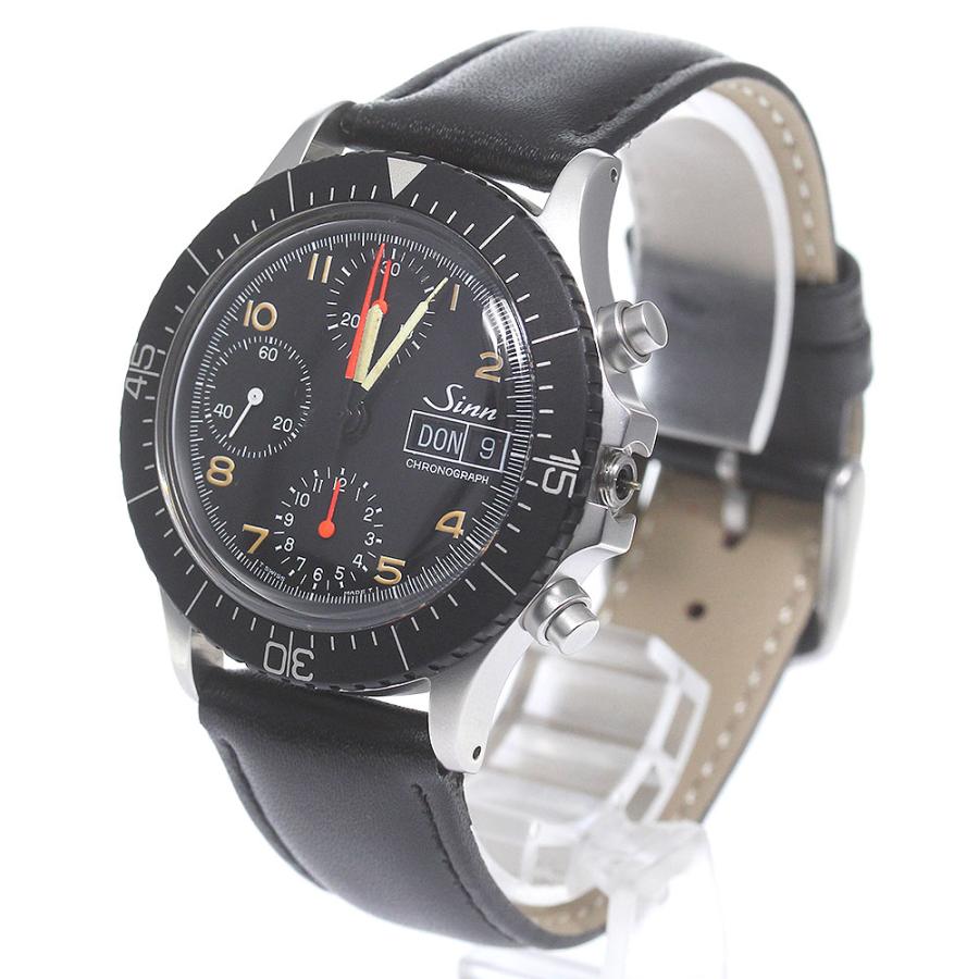 Sinn 訳あり ジン 256 クロノグラフ デイデイト 自動巻き メンズ 